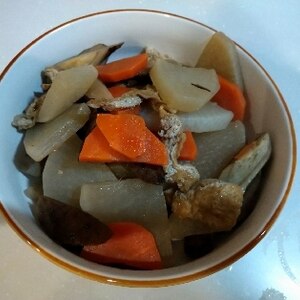 圧力鍋で！里芋・大根・ごぼうの煮物